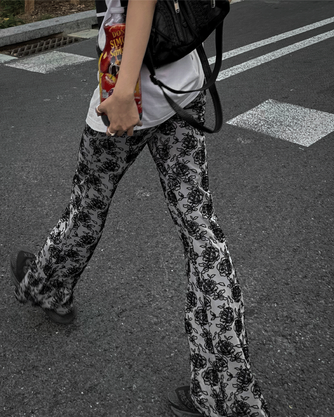 Rose banding pants