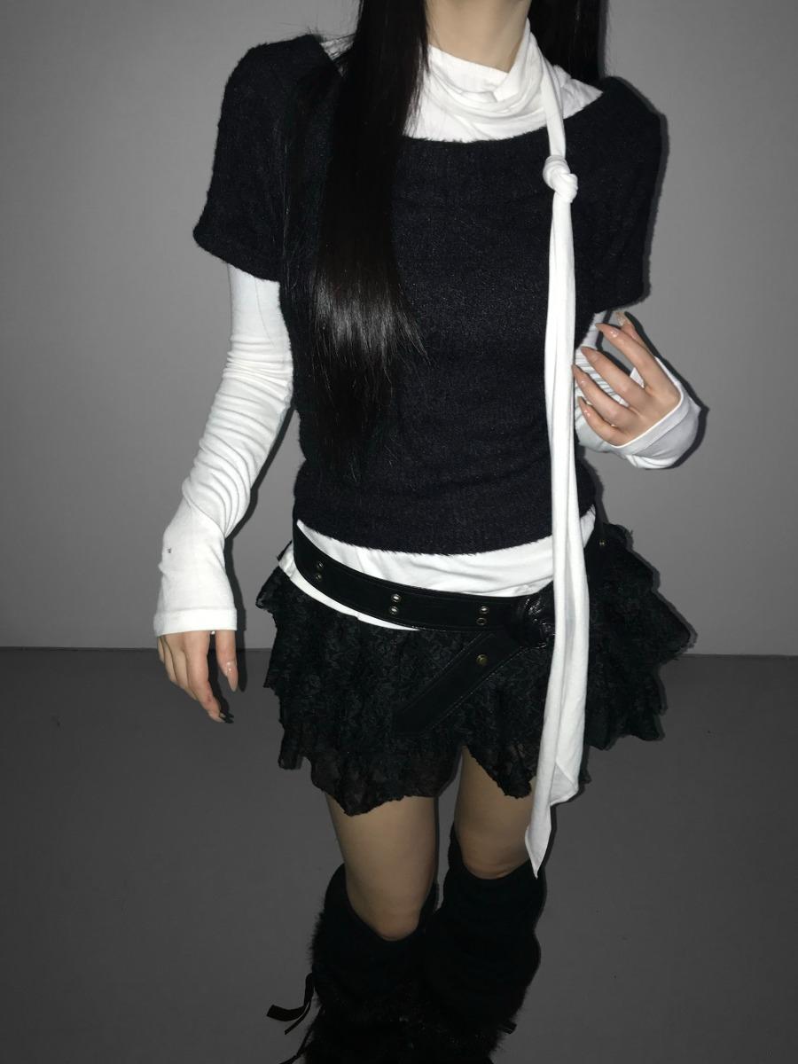 디에어타운 muse half knit( 2color)