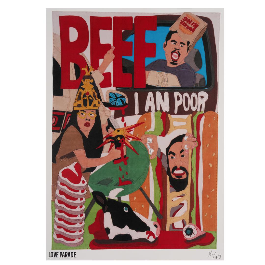 BEEF(성난 사람들) : Paper Poster (A2 Size)