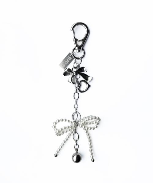Ribbon Beads Keyring