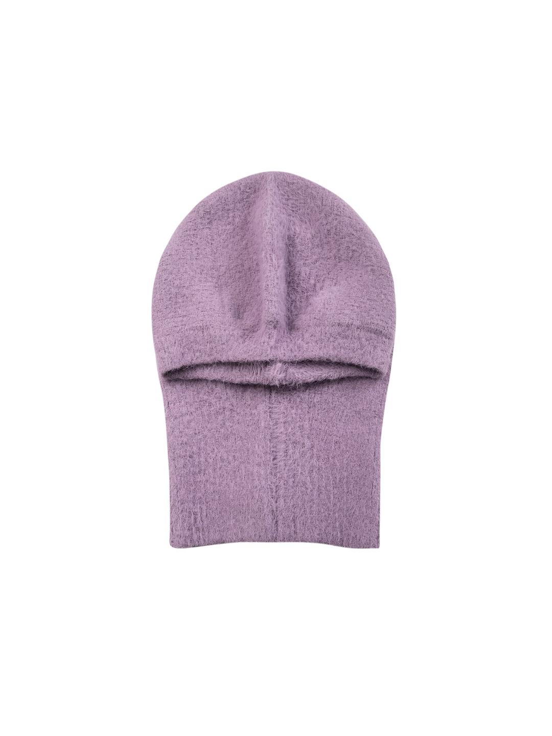 SOFT FEATHER BALACLAVA_PURPLE