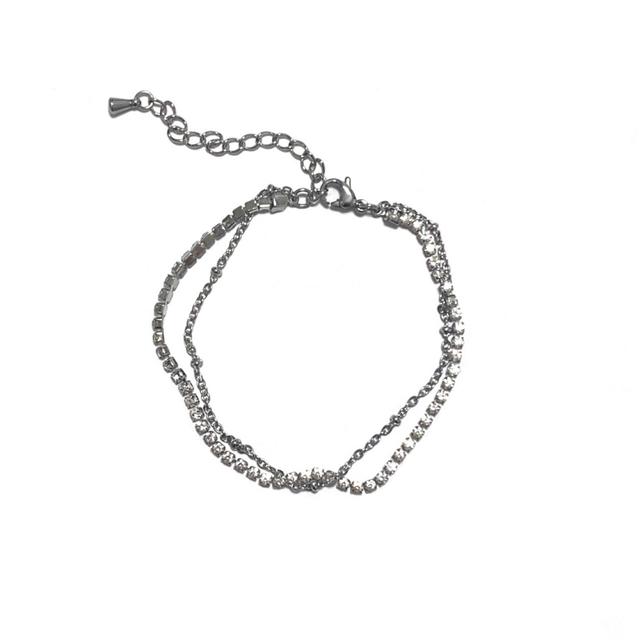 [MADE] cubic layered bracelet