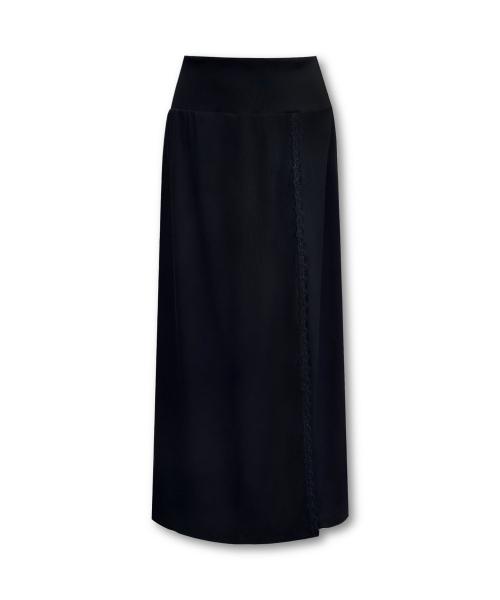 LACE SLIT LONG SKIRT