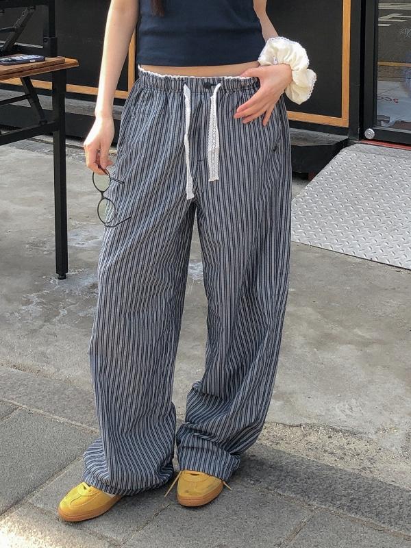 Seersucker Stripe Pants