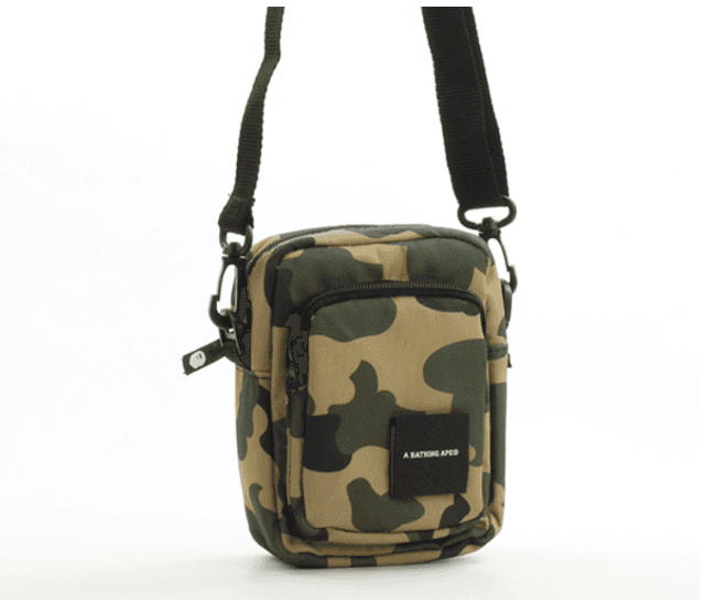 일본잡지부록 베이프 카모 미니 크로스백
