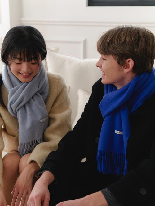 softy soft melt fringe muffler_color MF004