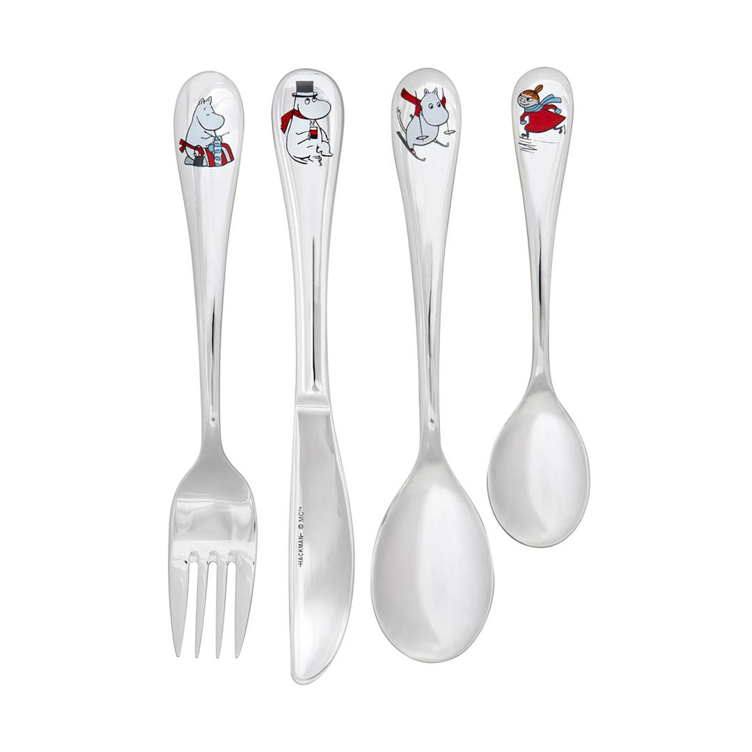 Moomin Children Cutlery Set Winter