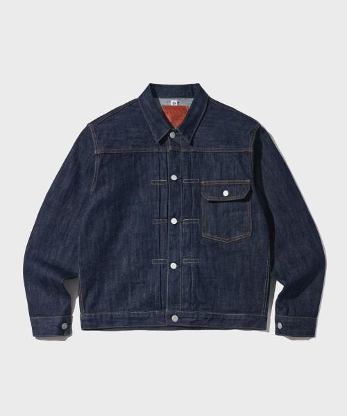 [MUT lab] SELVEDGE DENIM 1ST JACKET_INDIGO