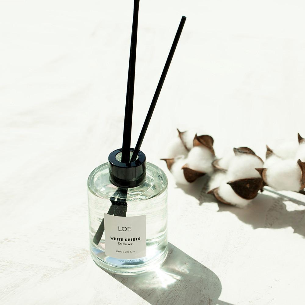 로에 화이트셔츠 디퓨저 120ml / 깨끗한 비누향, 살결향, 린넨향, 선물