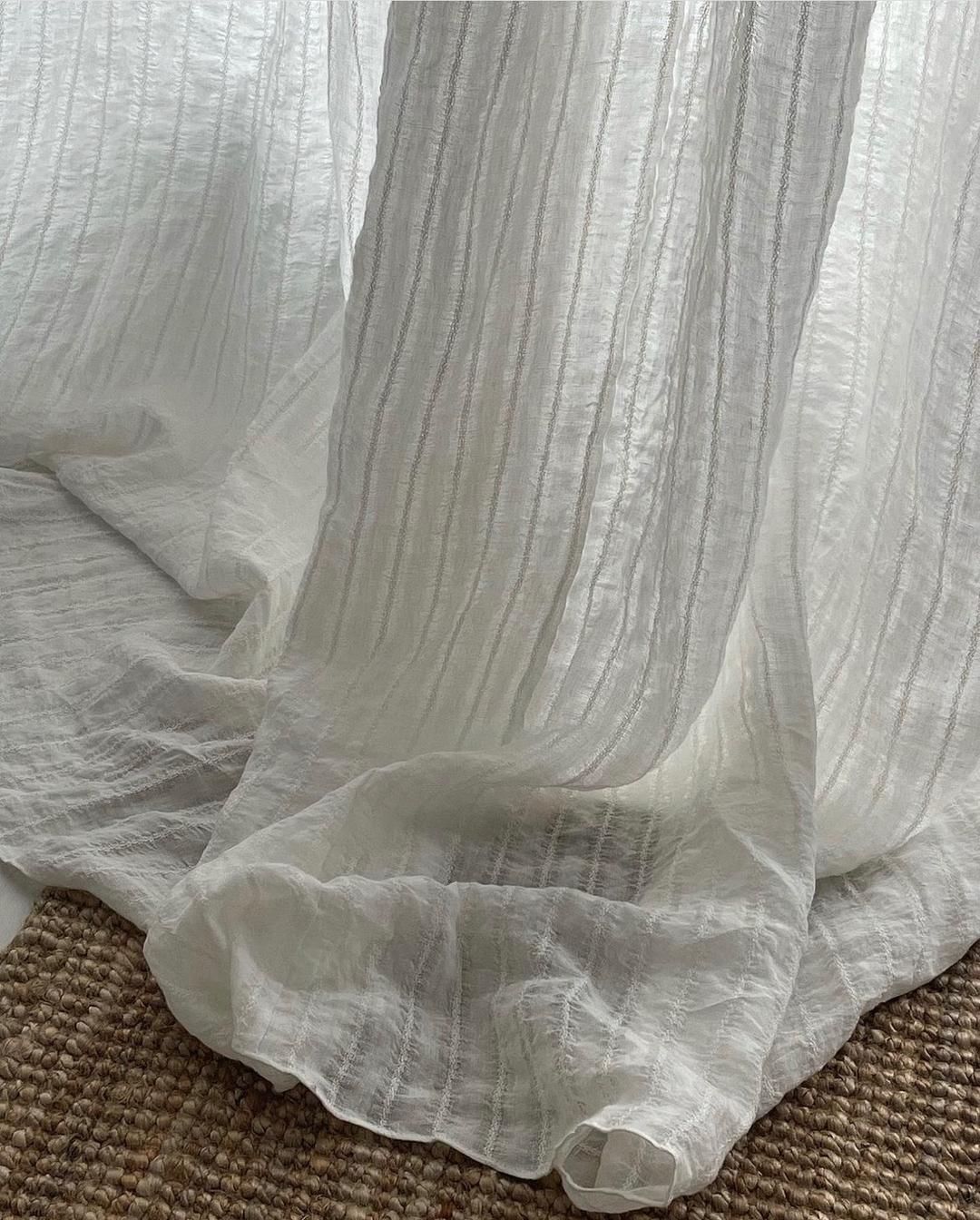 Onirique linen curtain