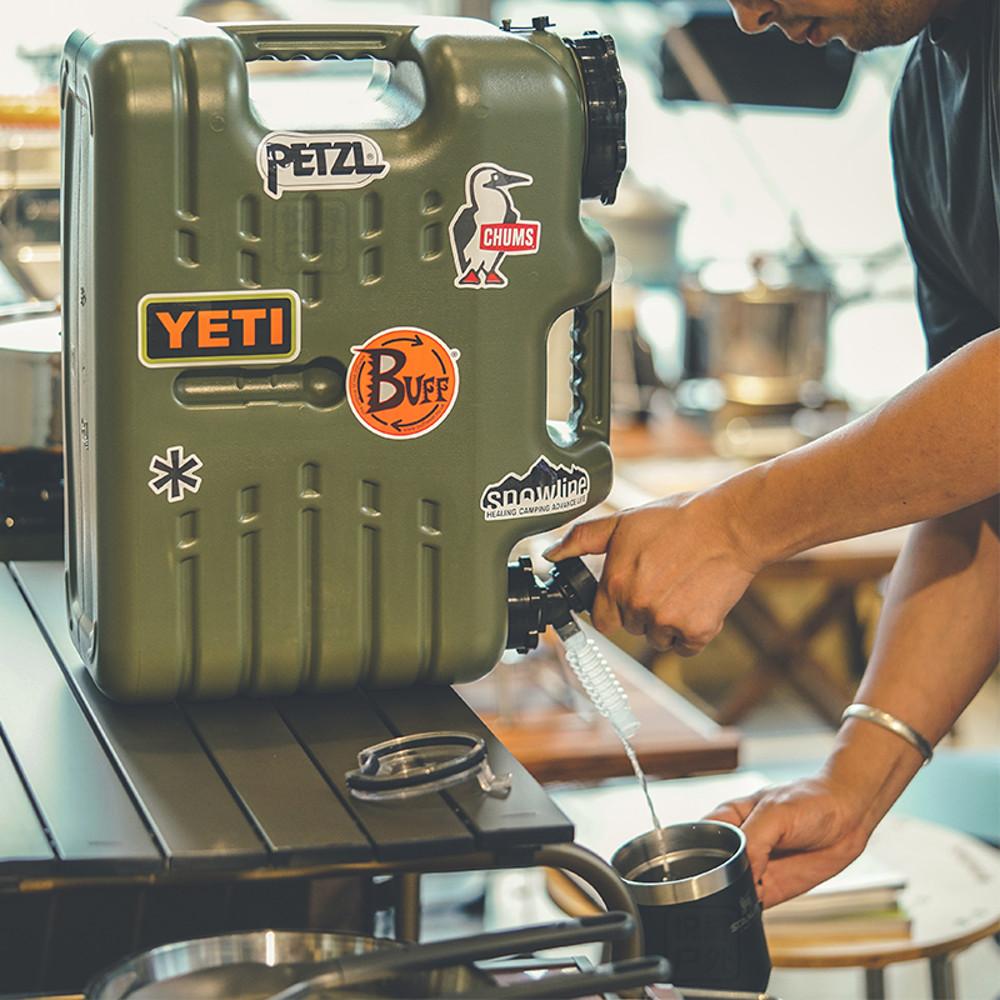 더클라쓰 모비가든 야외 캠핑용 정수기 물통 차량용 물탱크 생수 소주 정수기 18.5L