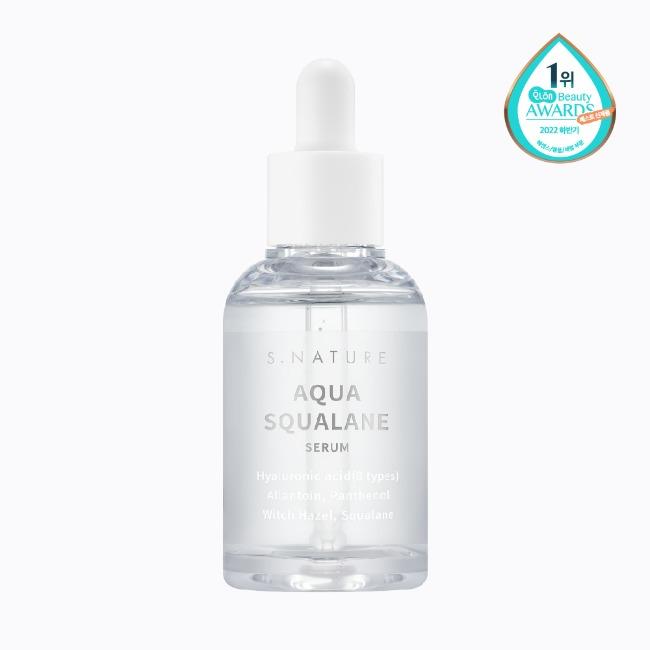 [피지,모공,진정,속촉] 에스네이처 아쿠아 스쿠알란 세럼 50ml [멀티테이너 #천재세럼]