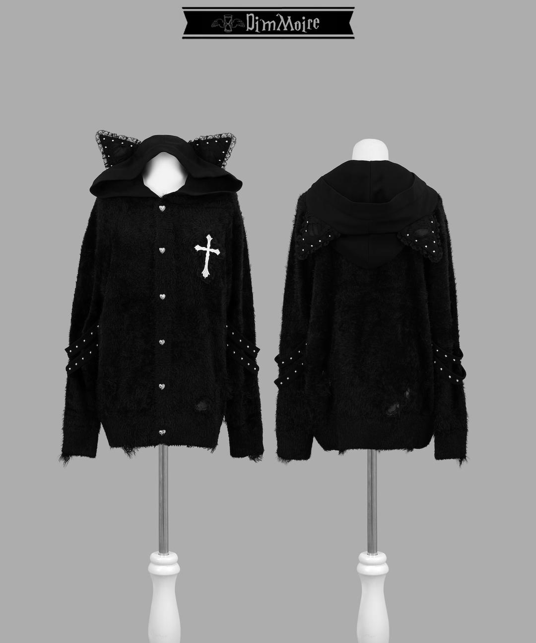 Evil Catカーディガン【Black】 | DimMoire