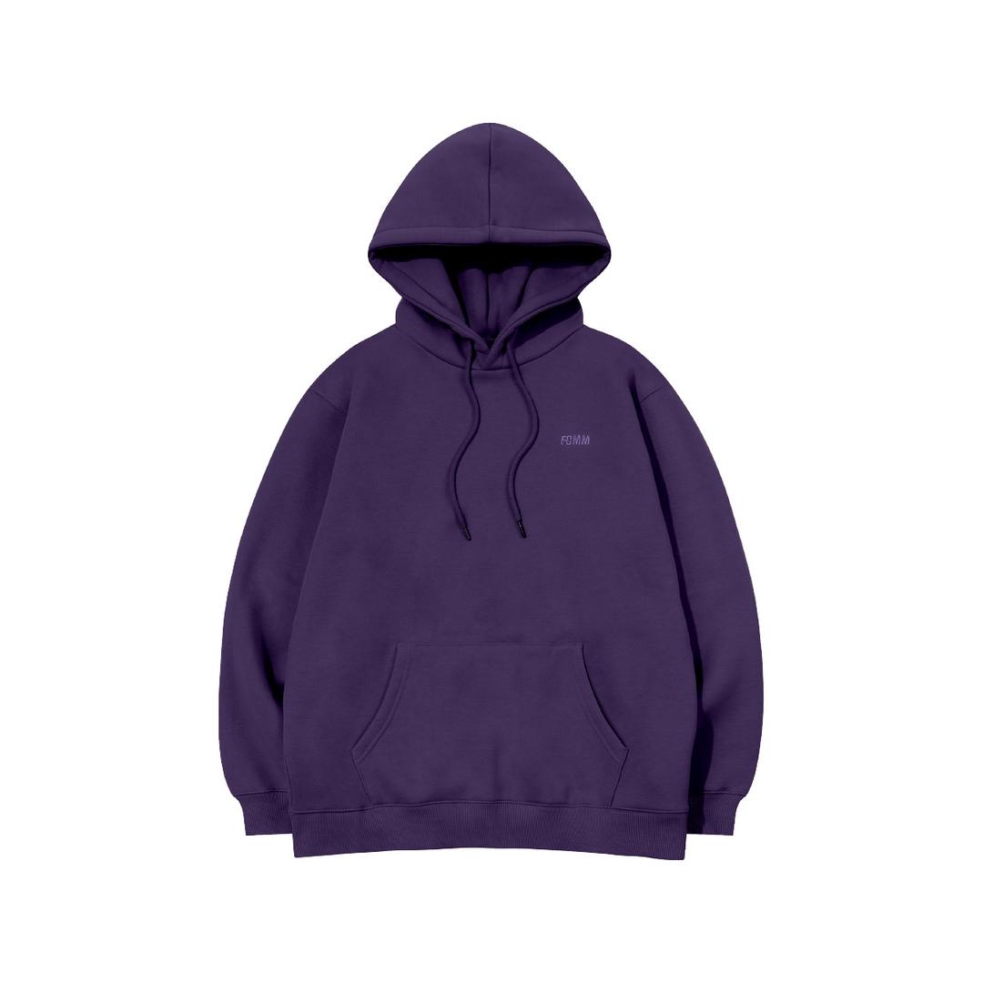 클럽 팀 에센셜 후디 2.0 - 미드나잇 퍼플