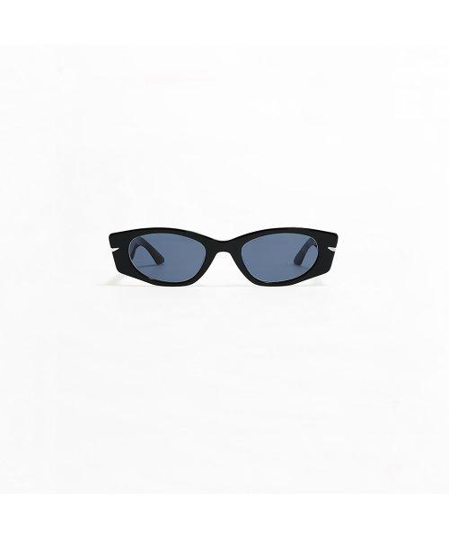 SILVER LINE SUNGLASSES - BLUE/BLACK