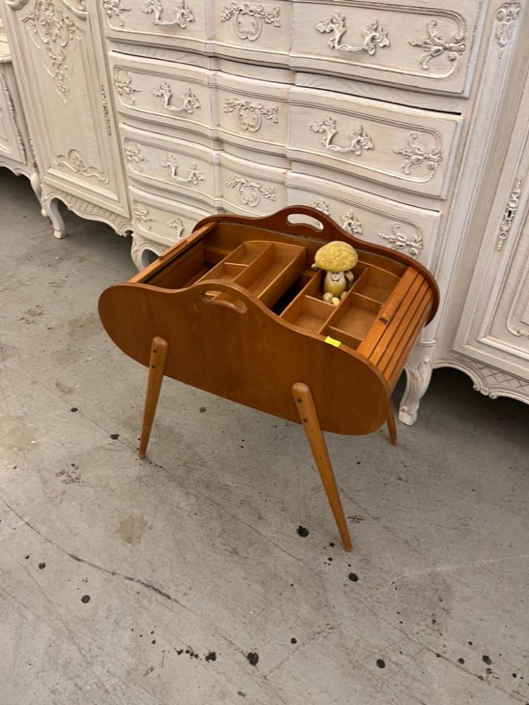 영국 앤틱 소잉박스 빈티지 바느질함 악세서리함