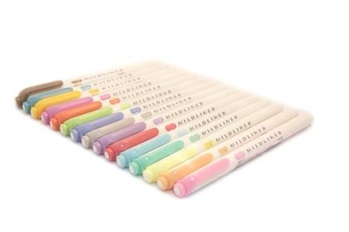 지브라 마일드라이너 형광펜_25colors