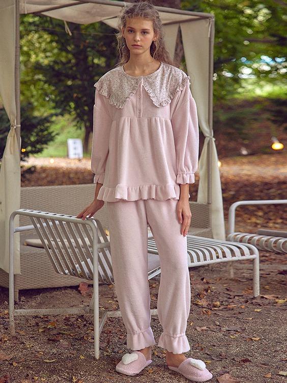 3614-BAWHT 프로방스 투피스 Pink