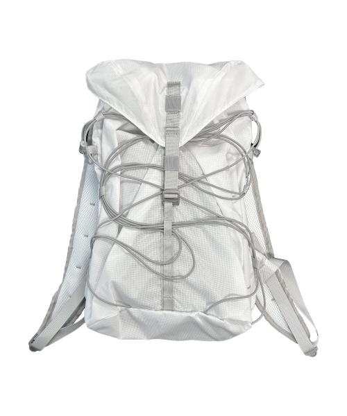 TCM layered string backpack (white/grey)