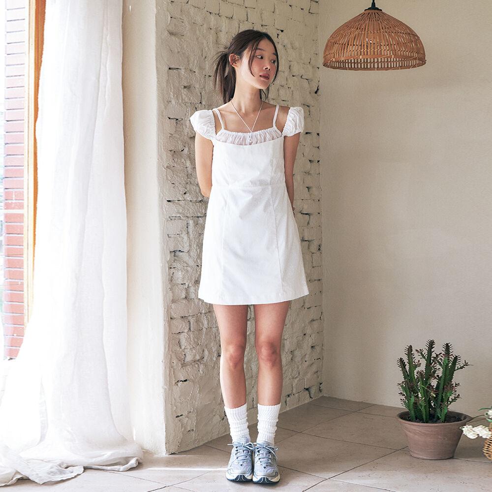 TINY FLOWER ONE PIECE (WHITE)