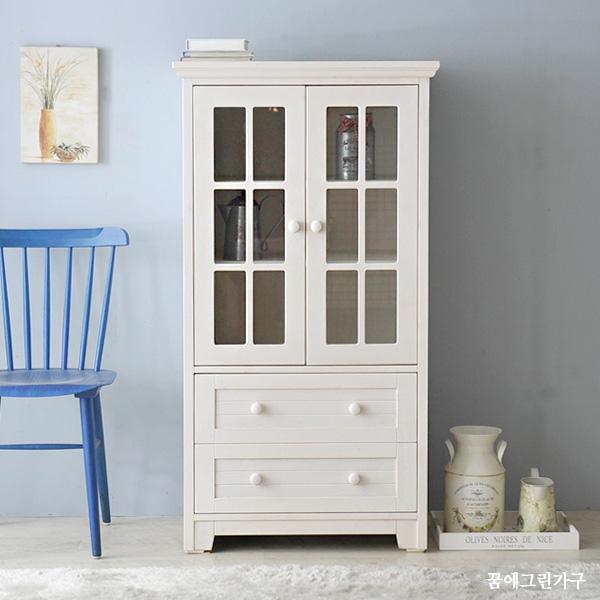꿈에그린)우드스토리원목장식장