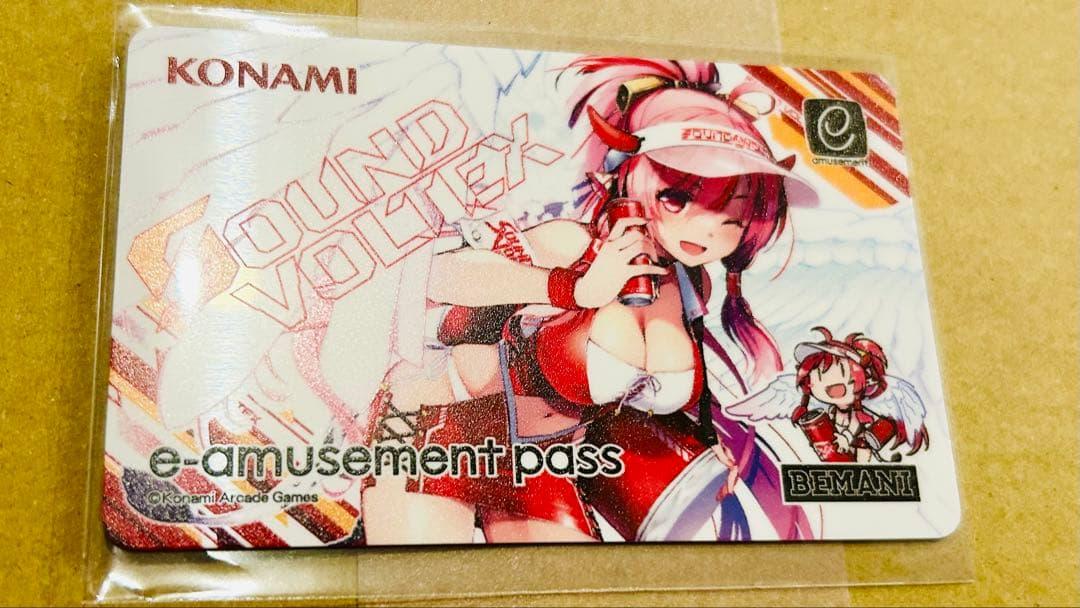 【匿名送料込】SOUND VOLTEX e pass レイシス