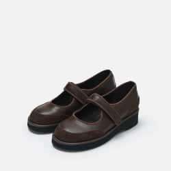 Dall platform maryjane shoes umber