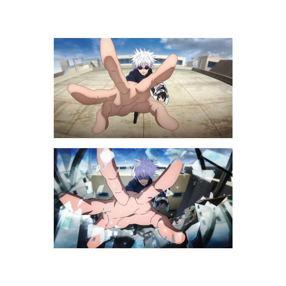 [주술회전] 회옥·옥절 렌티큘러 와이드 엽서 고죠의 술식