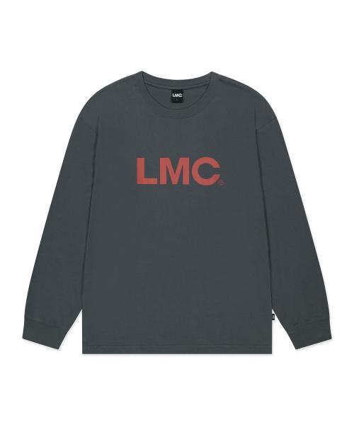 OG LONG SLV TEE charcoal