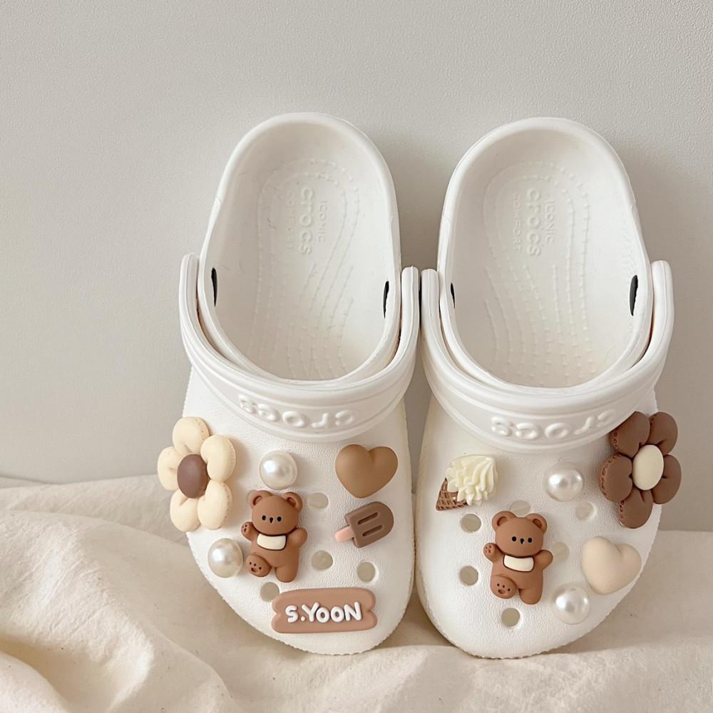 아기 곰돌이 크록스 지비츠 호환 세트 (12pcs)