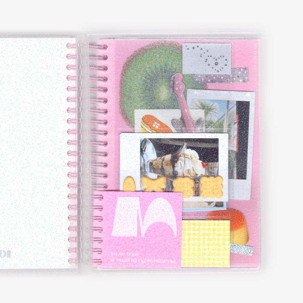 [무톳] Layer Book (핑크)