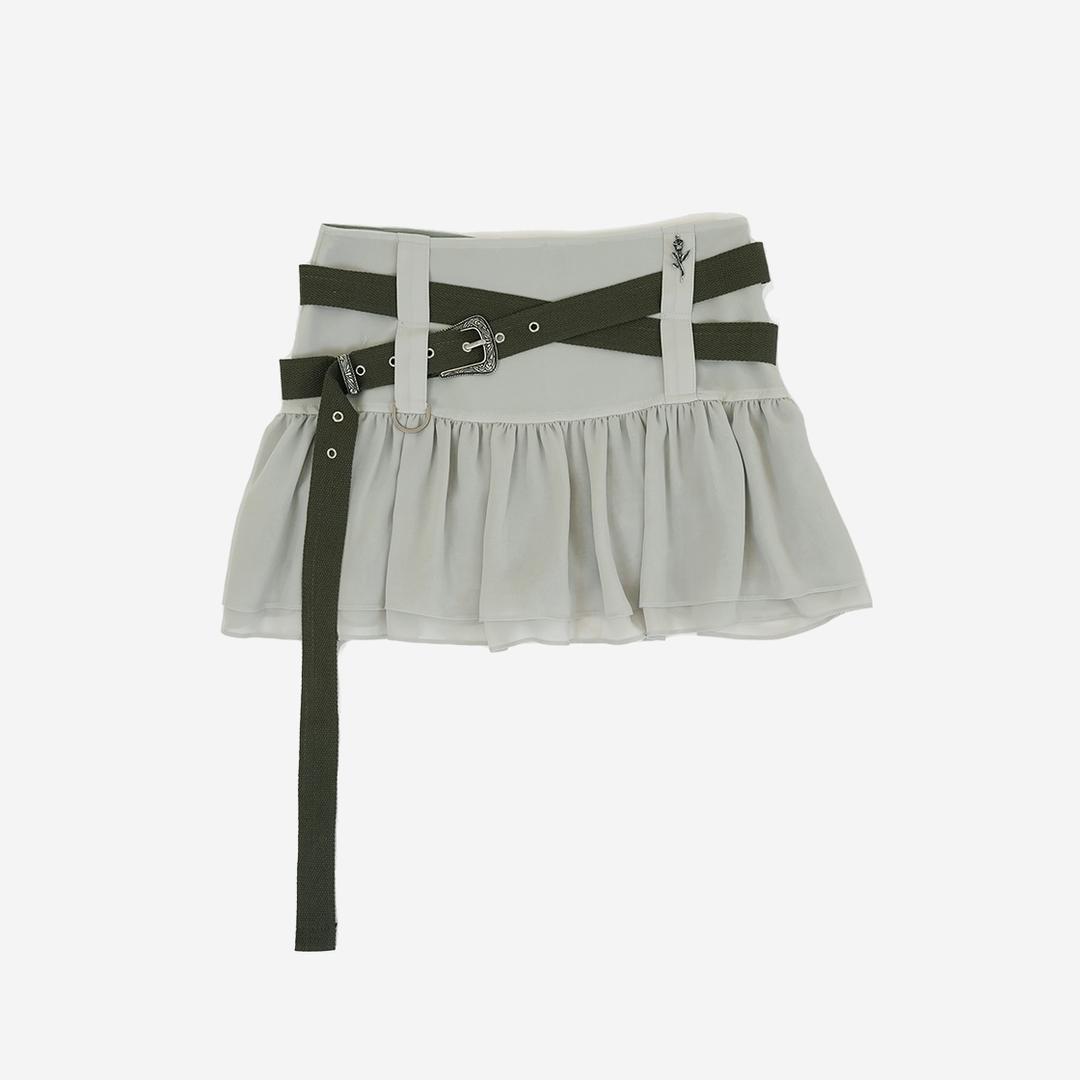 [KREAM 단독] Elfelfelf Archives Women Western Skirt Pale Green