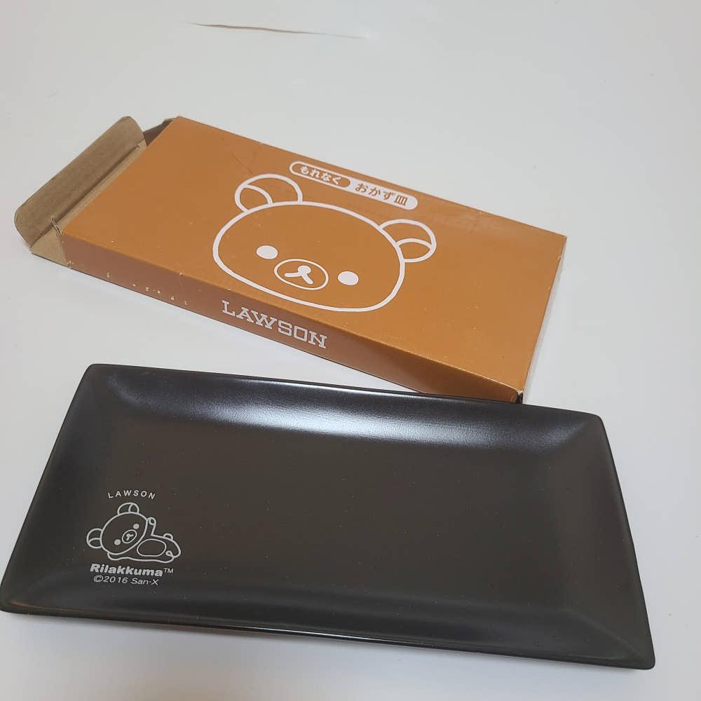 일본 산엑스 산리오 리락쿠마 플레이트 접시 식기 빈티지 소품 레트로 캐릭터 곰돌이 굿즈