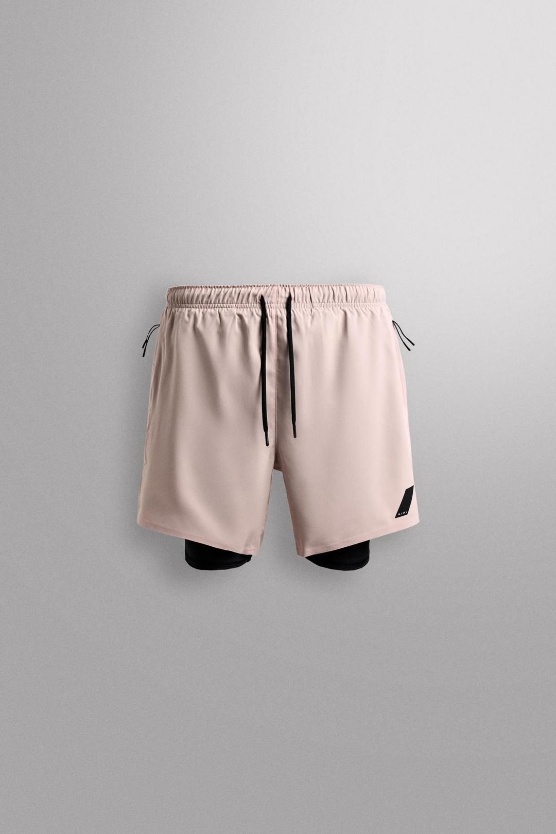 스페인샵 자라 2 IN 1 트레이닝 쇼츠 1943/320 PINK