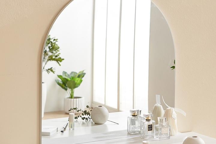 샤르망 아치형 화장대 거울 거치형