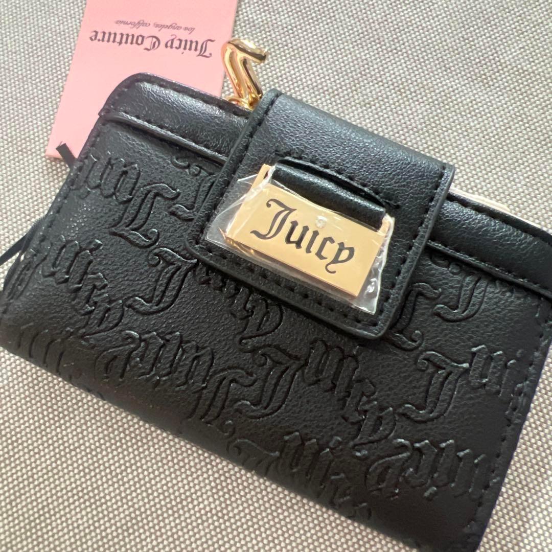 Juicy Couture ブラック カードケース　パスケース