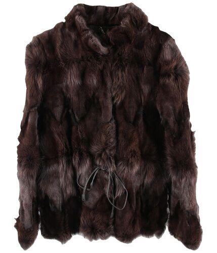 ELLE 엘르 폭스 퍼 자켓 여 (M)