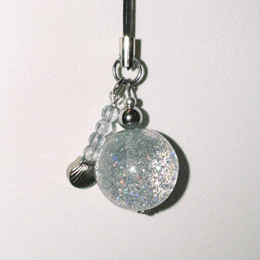 오무무 funky confetti keyring 펑키 콘페티 구슬 키링