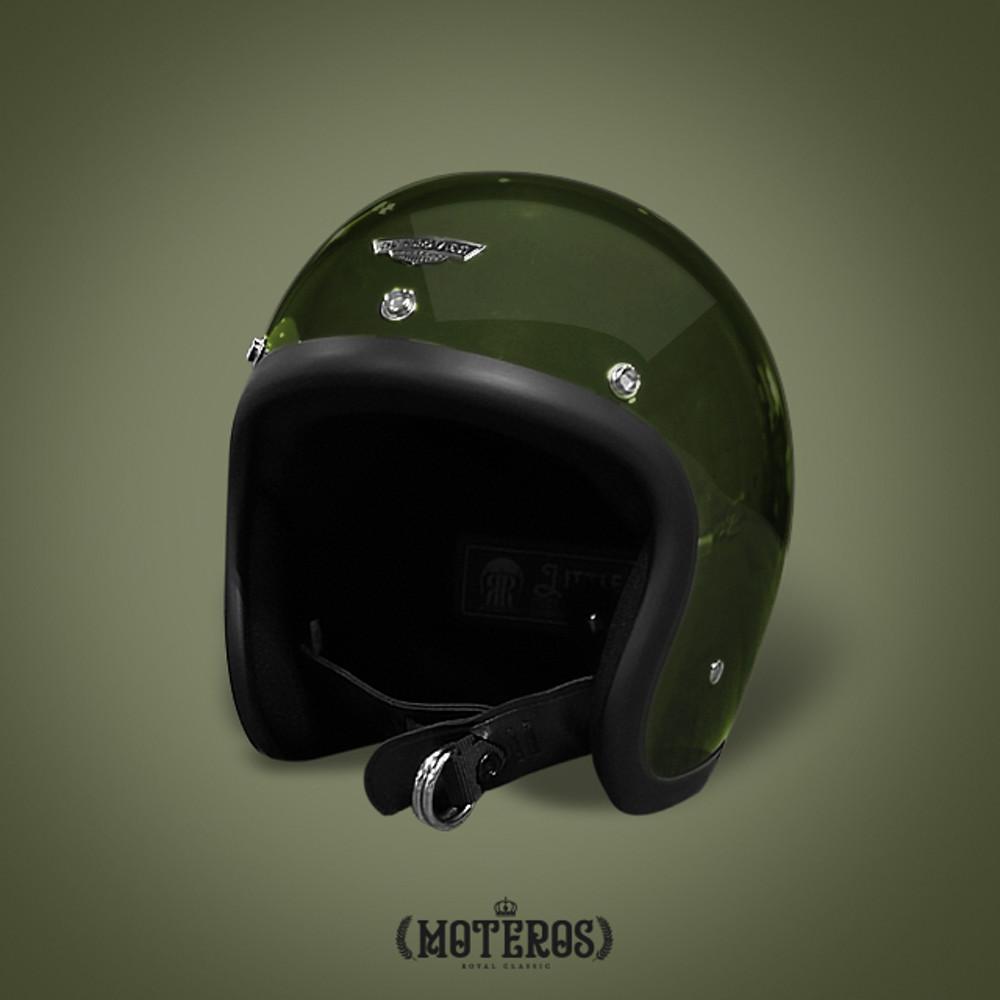 [리틀벤 카키] 레트로버 헬멧