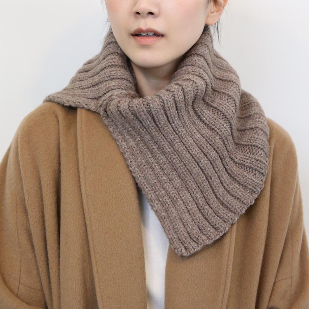 하찌 니트 넥워머 여성 수면 목도리 페이크 목폴라 목도리 목만있는폴라 목티 터틀