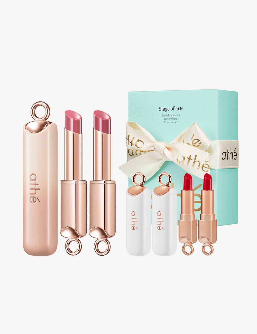 립 글로이밤 2개 SET (발렌타인 패키지+미니 립밤 2개 증정)