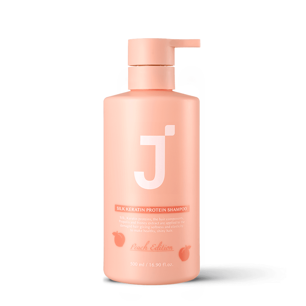 실크 케라틴 단백질 샴푸 피치 에디션 500ml