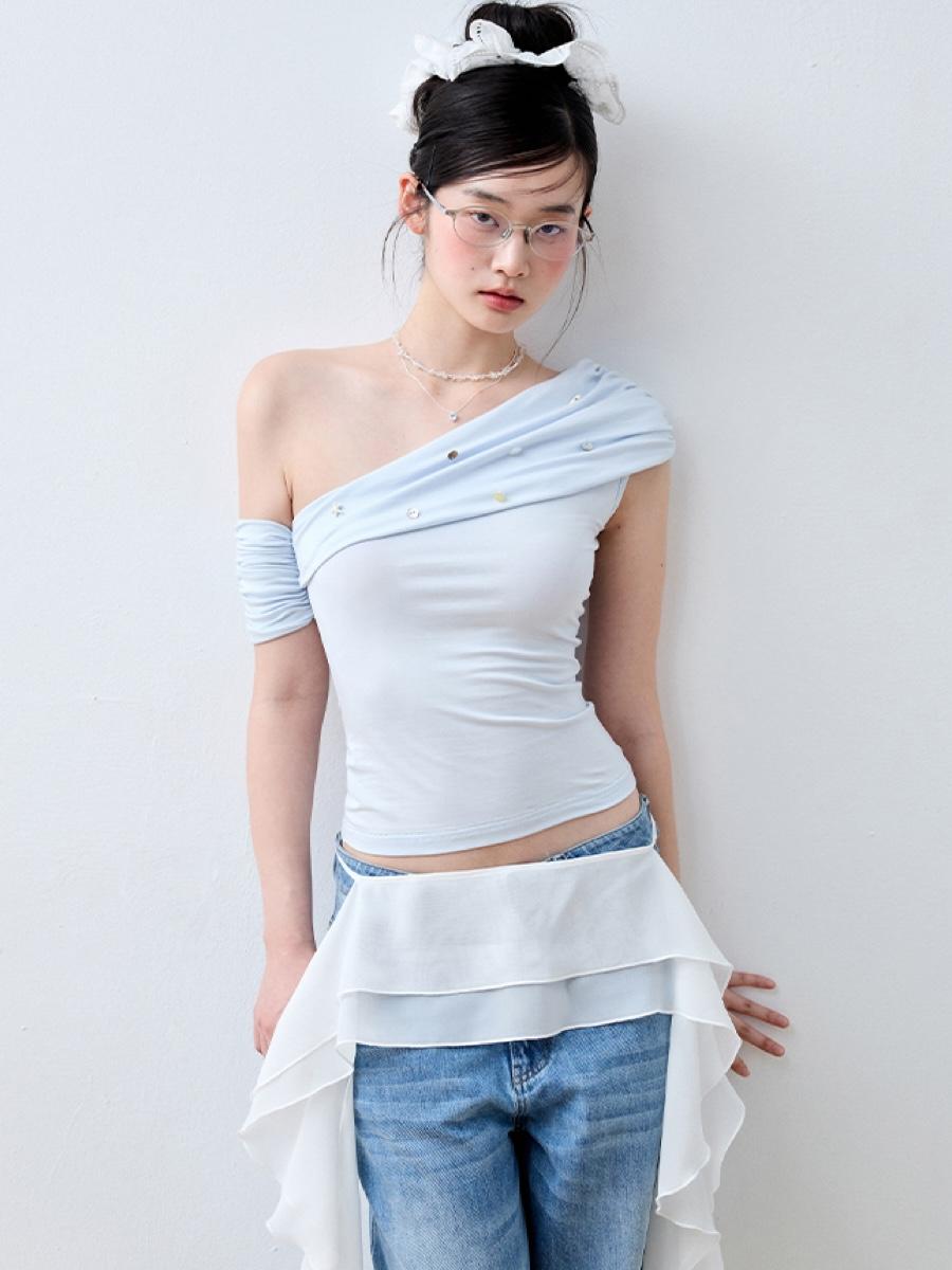 LUAMOSS Tidal Whispers Slanted Top