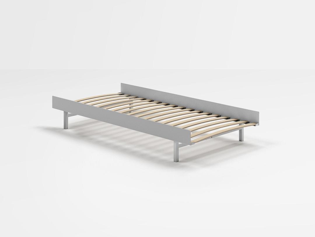 Bed 90 cm - Stainless Steel