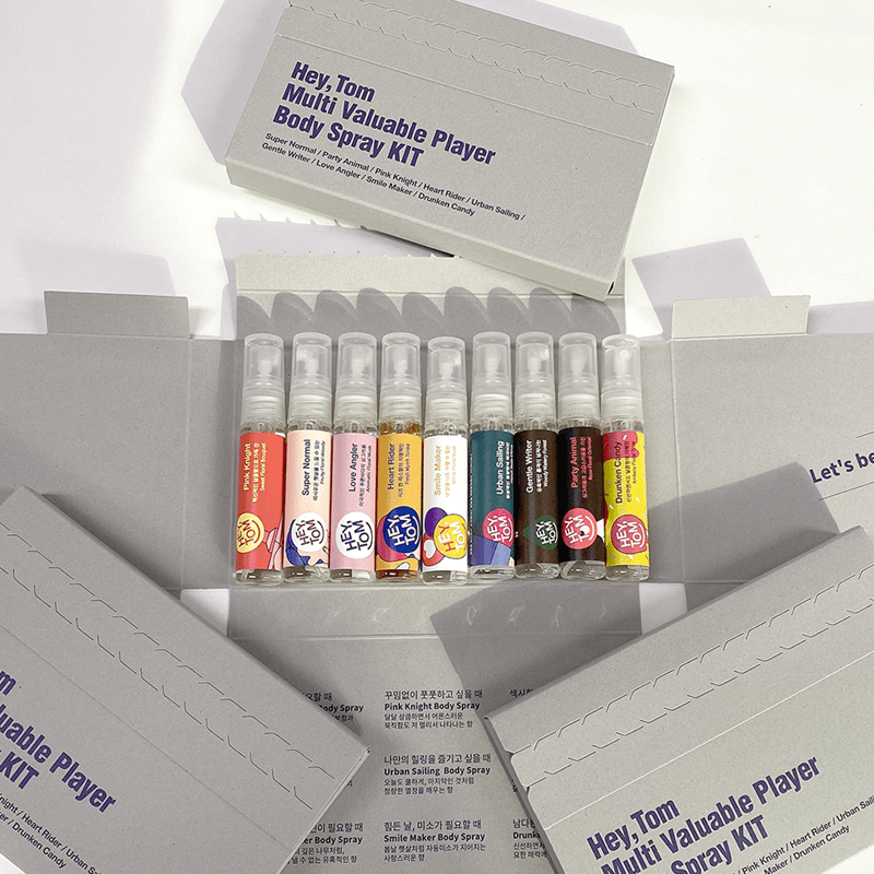 헤이톰 바디스프레이 MVP KIT 9종 / 선물용 휴대용 키트