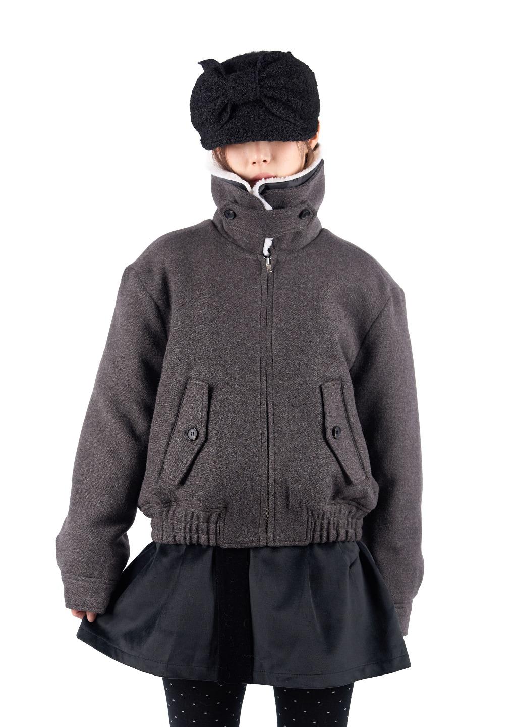릿킴 CASHMERE FUR COLLAR BLOUSON
