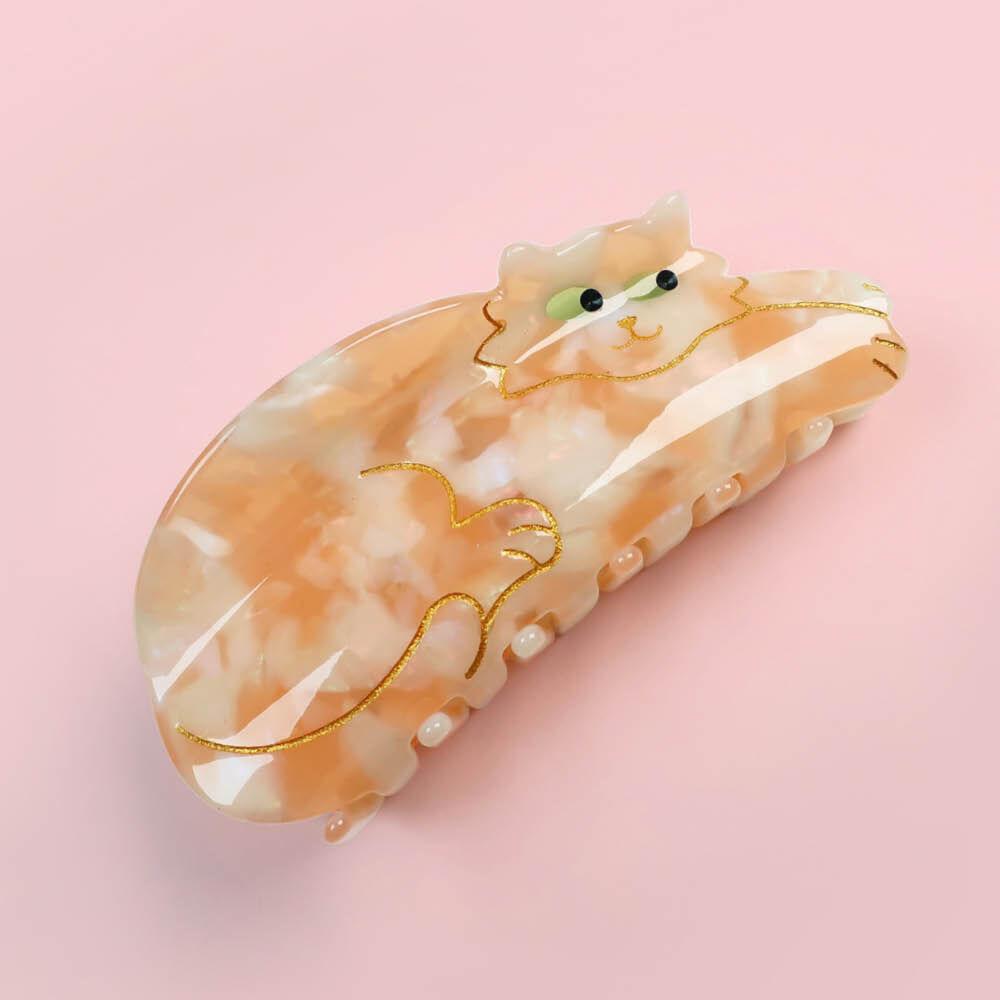치즈 고양이 헤어집게핀 - COUCOU SUZETTE 쿠쿠수제뜨