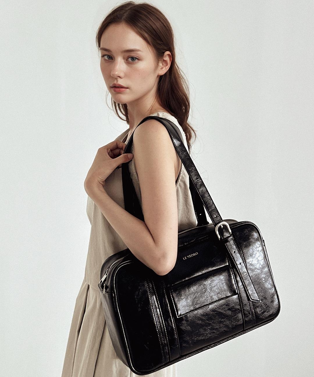 르네오로 레미드 포켓 보스턴백 (4색상)