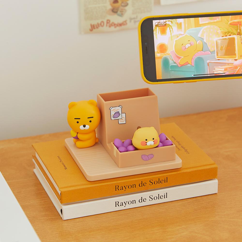 휴대폰 태블릿 멀티거치대_라이언&춘식이