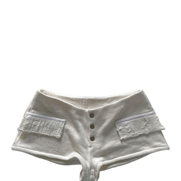 gauze flap shorts